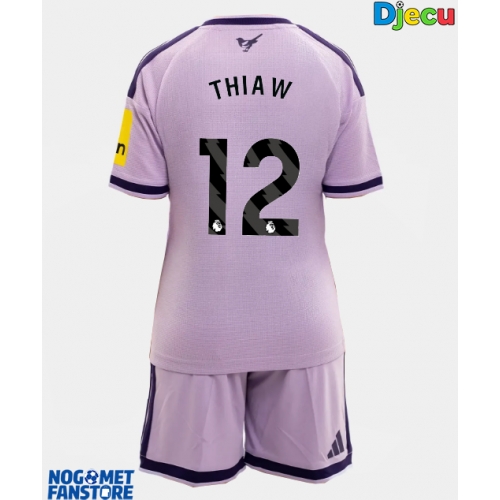 Newcastle United Malick Thiaw #12 Rezervni Dres za djecu 2026-27 Kratak Rukav (+ Kratke hlače)